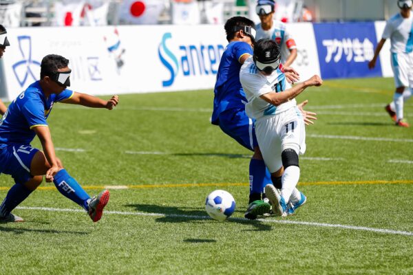 メディアリリース Santen ブラサカグランプリ 21 2日目結果 日本は1 0でタイに勝利し2連勝 日本ブラインドサッカー協会 Blind Soccer